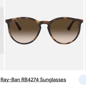 Ray Ban polarized sunglasses for women.
